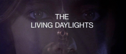 The Living Daylights title