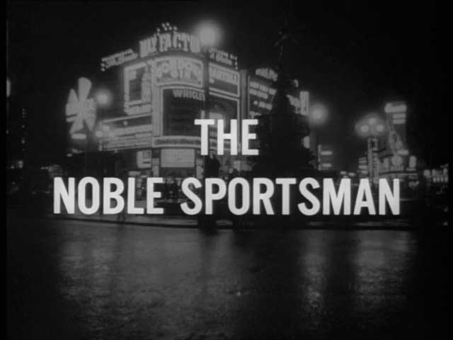 Title screen, The Noble Sportsman